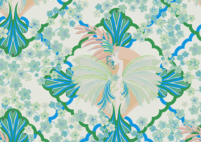 Faded Glamour, Absinthe White - Twist&Fit Roman Blind - Image 7